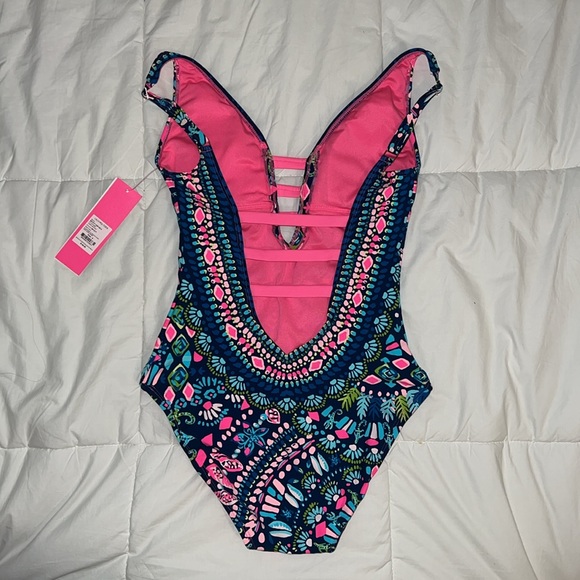 Lilly Pulitzer Jaspen One Piece Size 0 - Picture 2 of 3